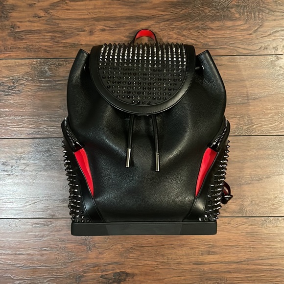 RARE Christian Louboutin Studded Backpack - Picture 6 of 9